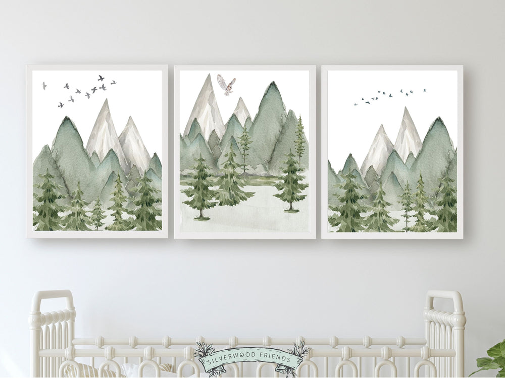 Printable Nursery Wall Art | Digital Nursery Prints | Kids Wall Art ...