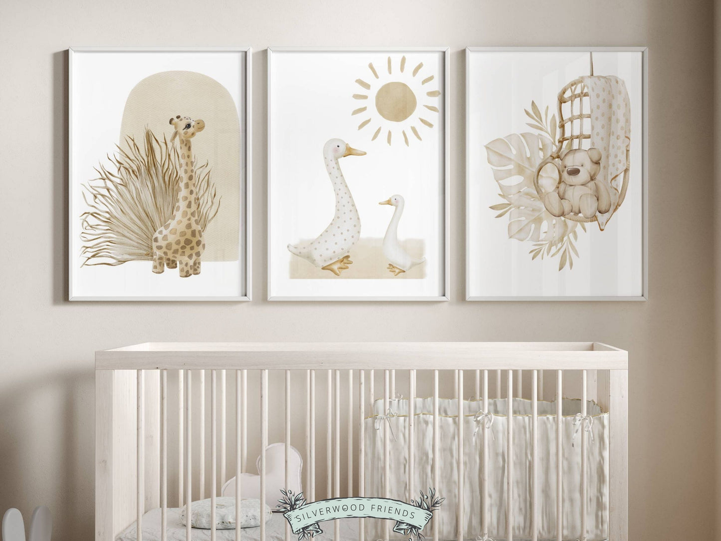 Gender Neutral Nursery Print Set