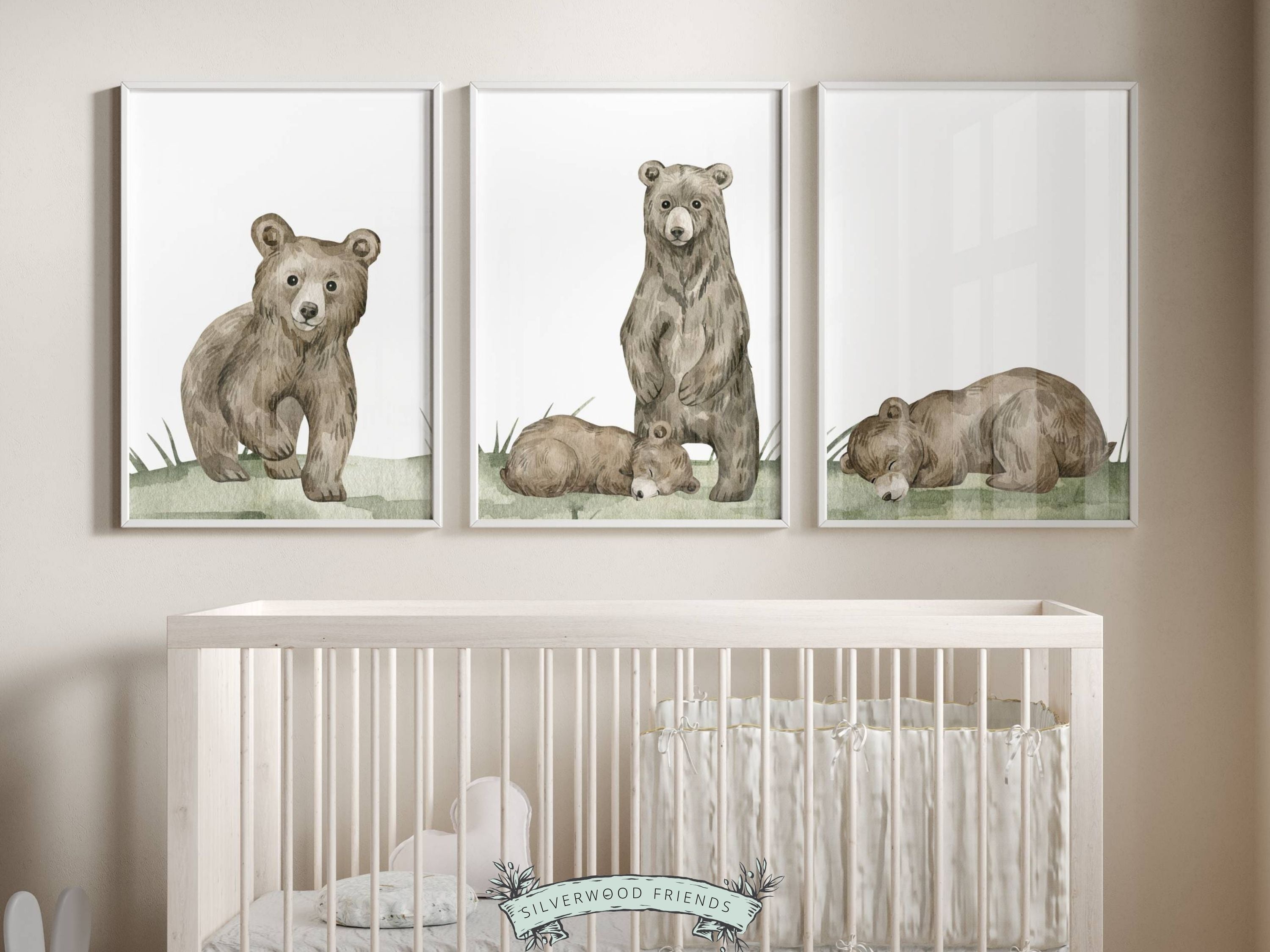 Baby boy best sale bear nursery