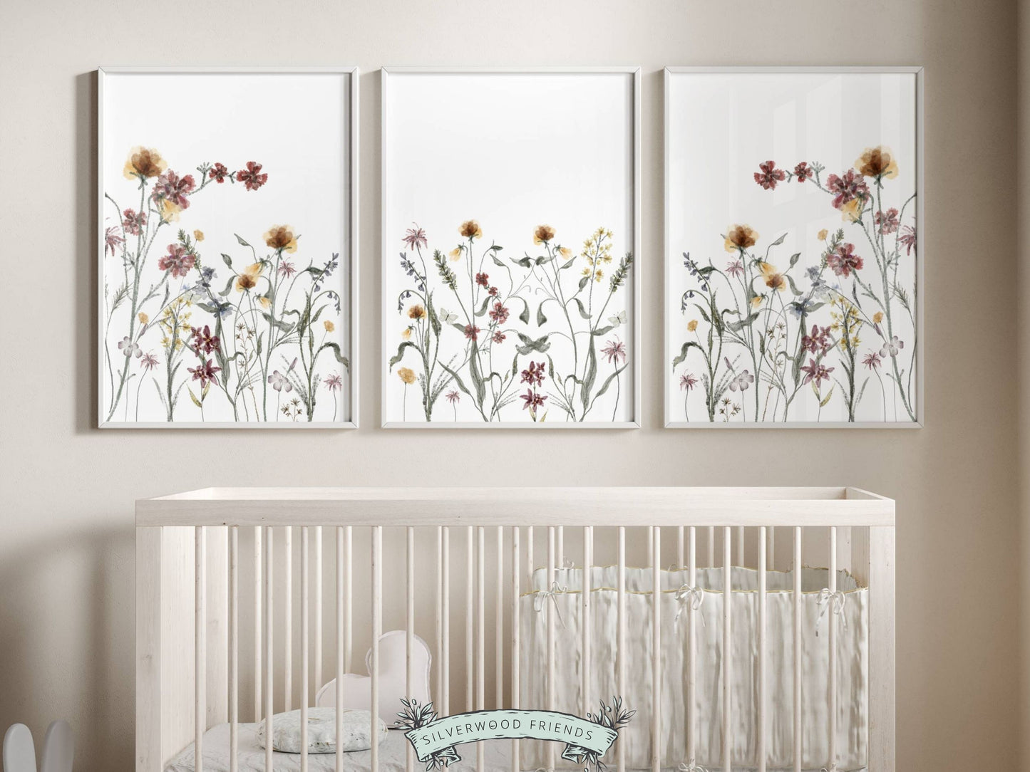 Wildflower Nursery Prints