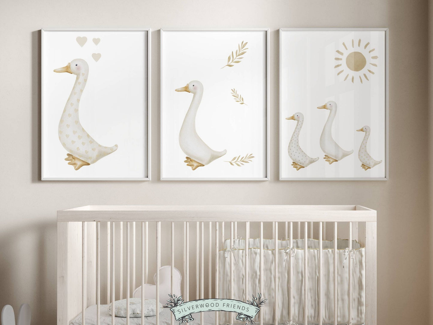 Duck Nursery Print Set of 3