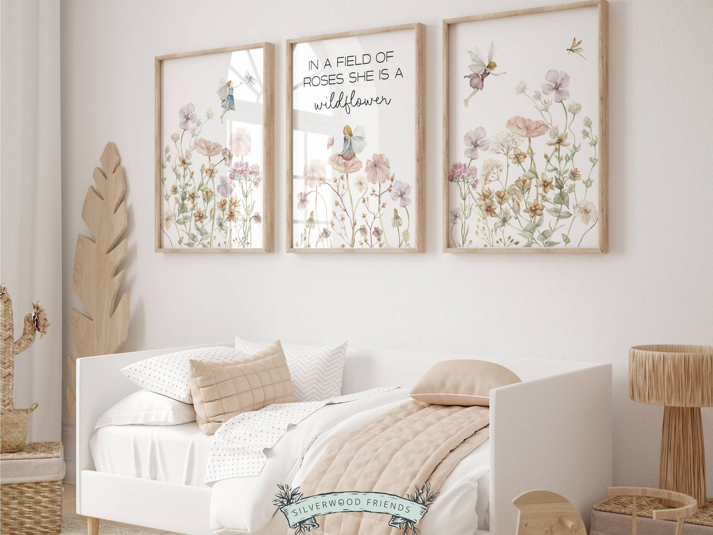 Wildflower Fairy Nursery Print Set