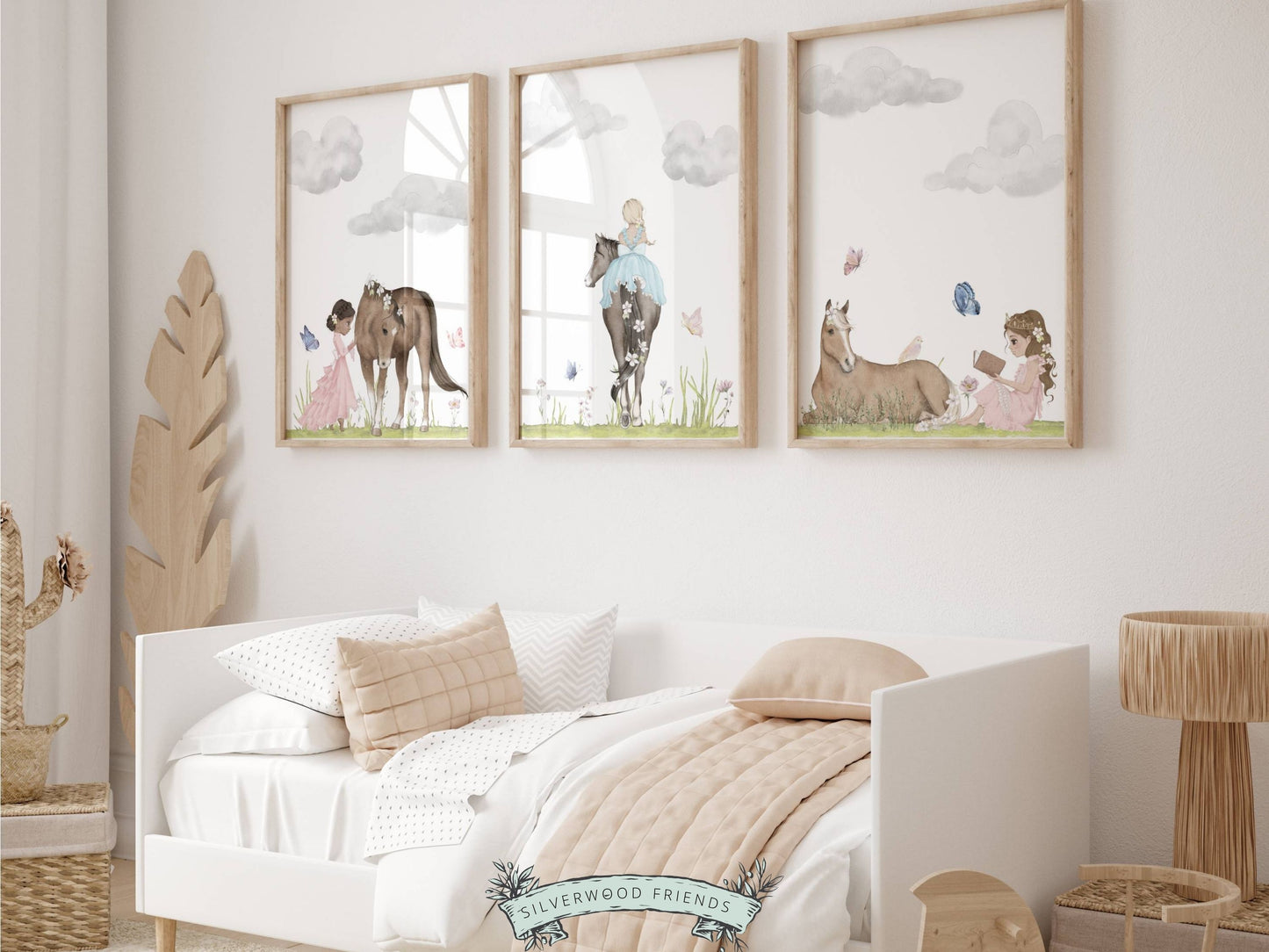 Horse Nursery Prints Set of 3