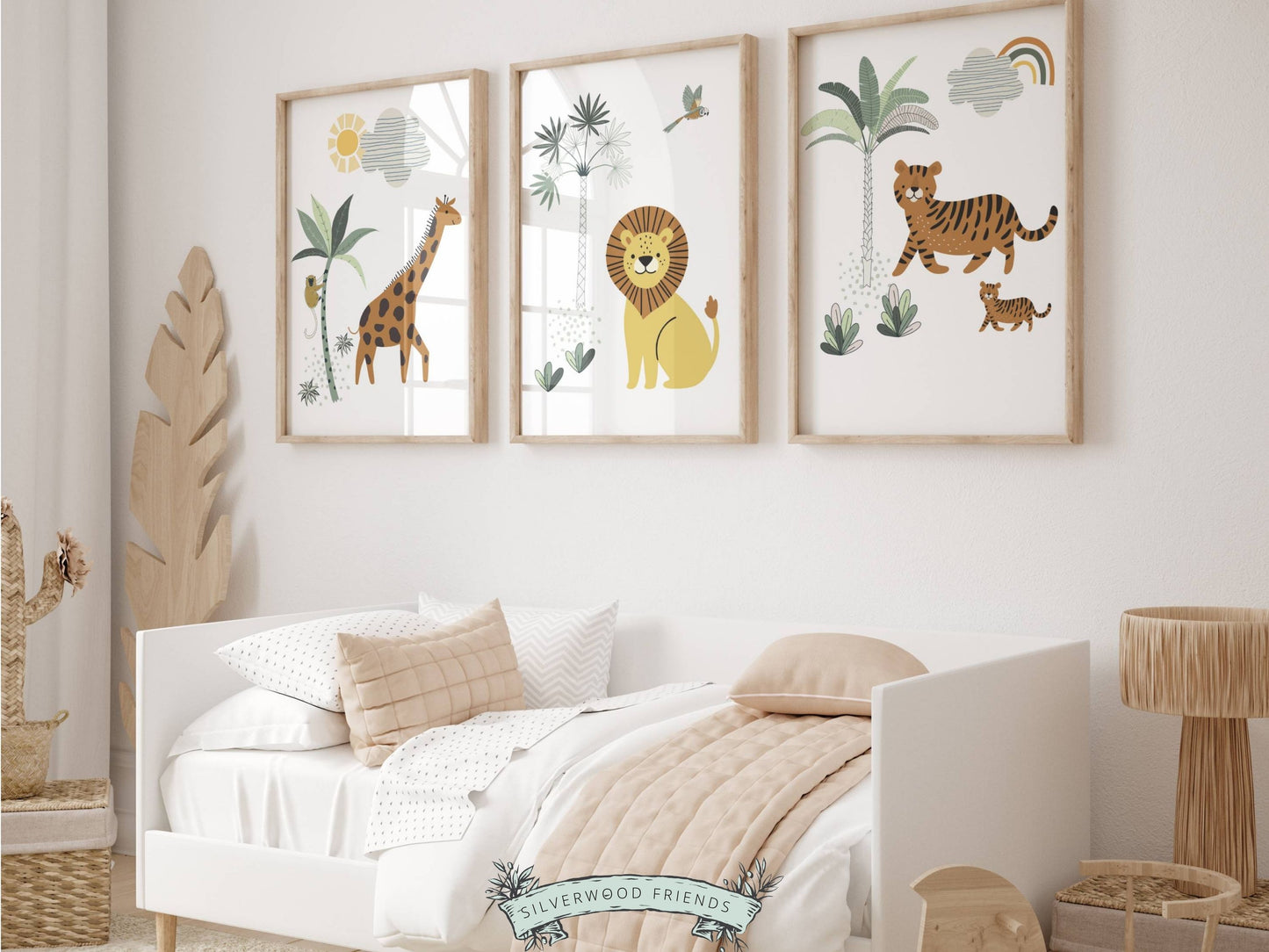 Safari Nursery Print Set of 3