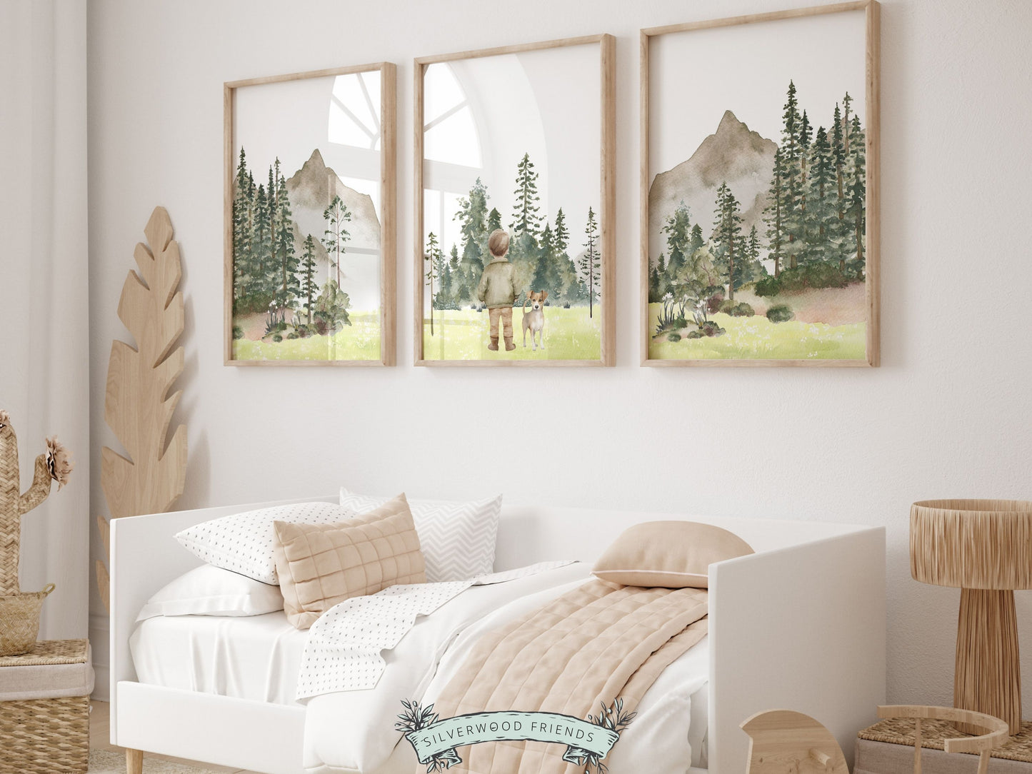 Boys Hiking Nursery Prints