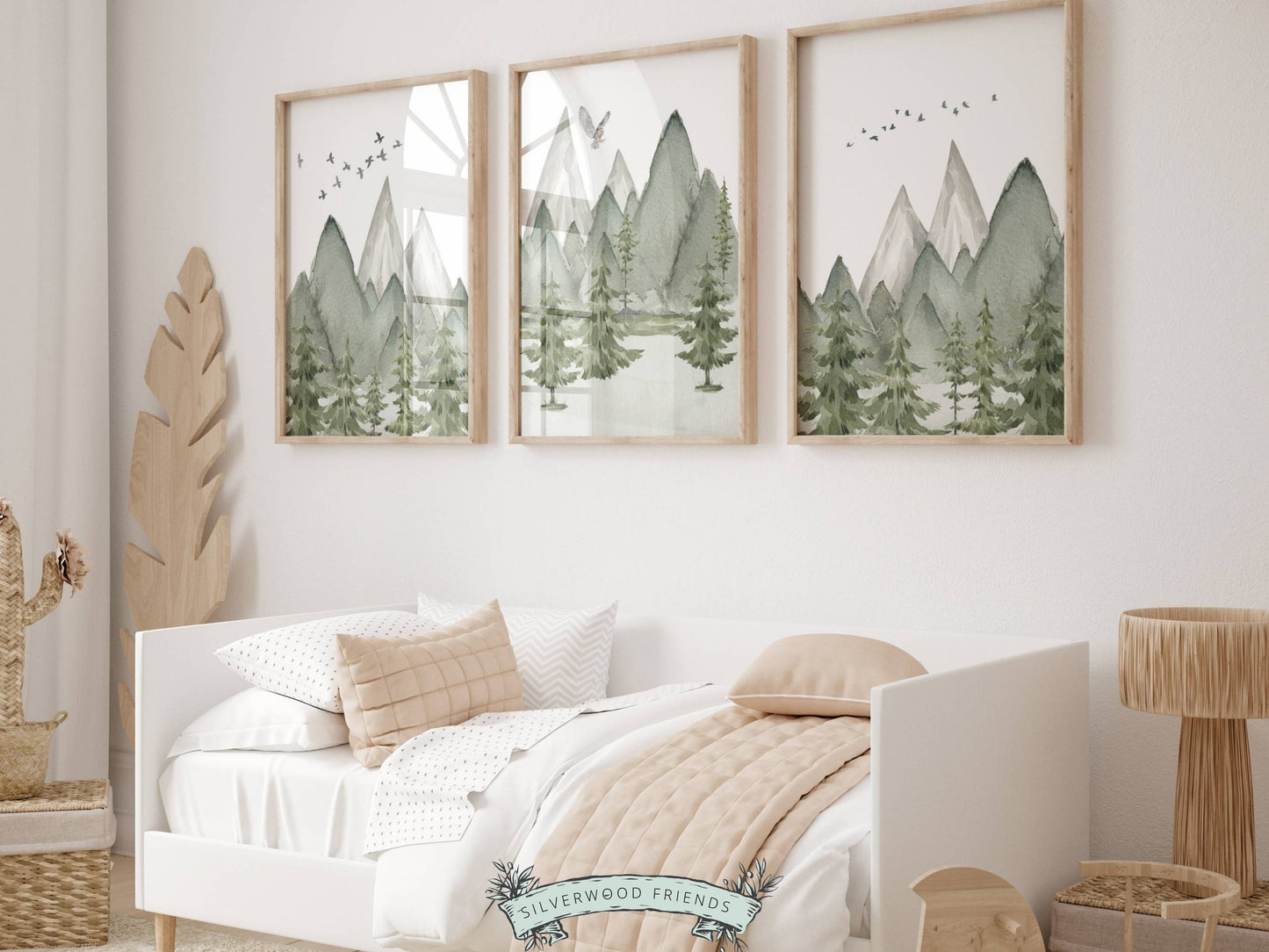 Mountain Nursery Prints Set of 3