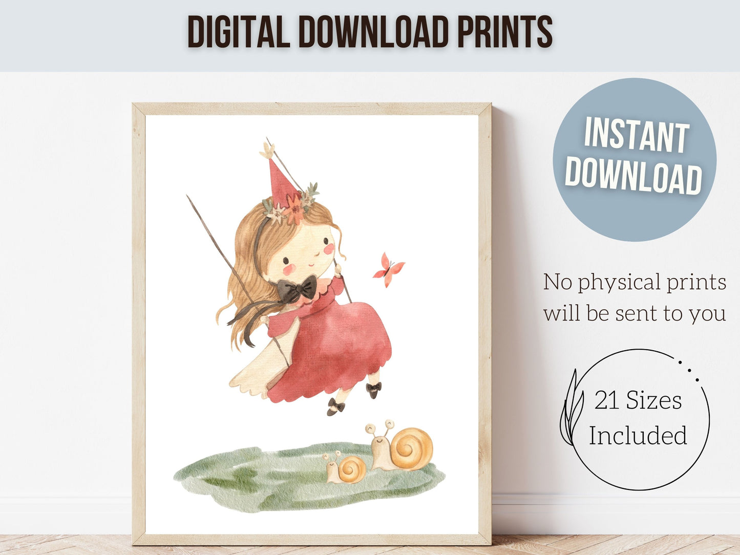 Fairy Nursery Print Set of 6