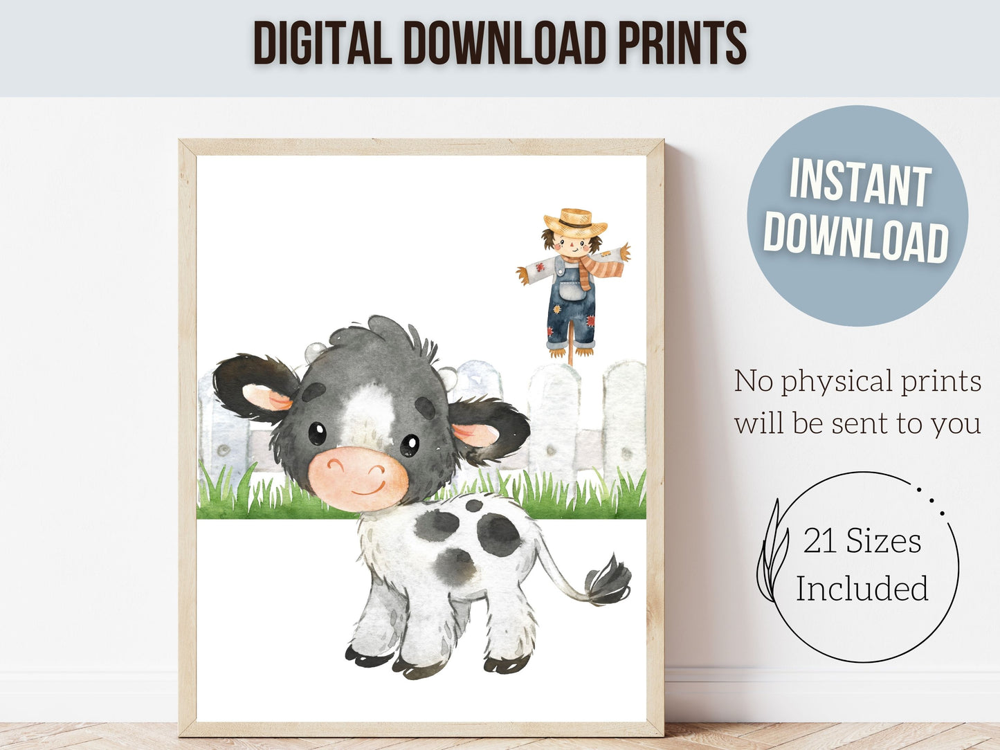 Baby Farm Nursery Prints