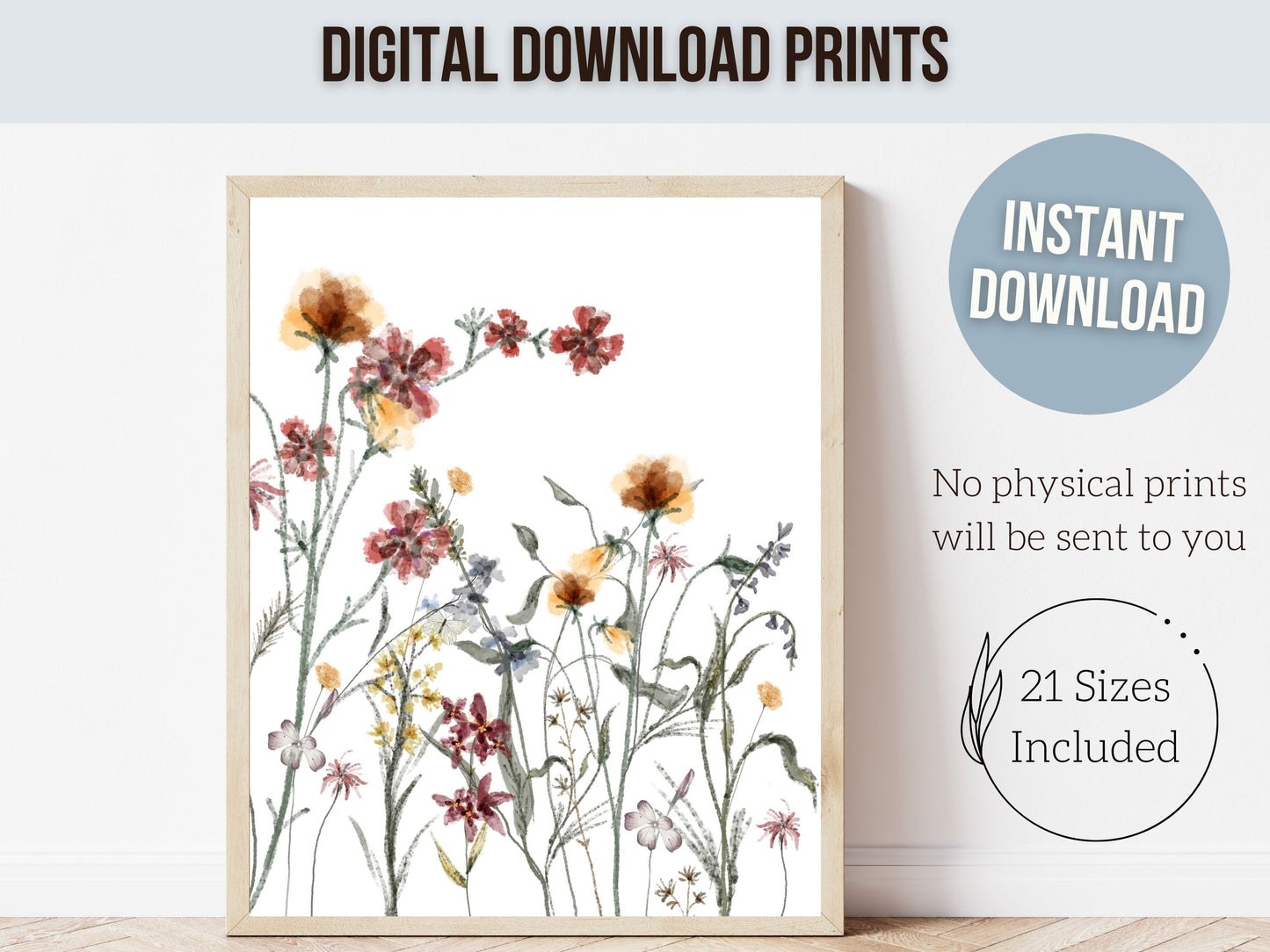 Wildflower Nursery Prints