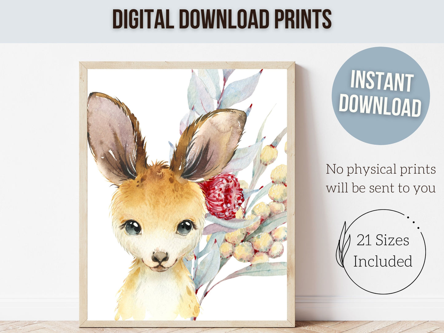 Australian Animal Nursery Prints