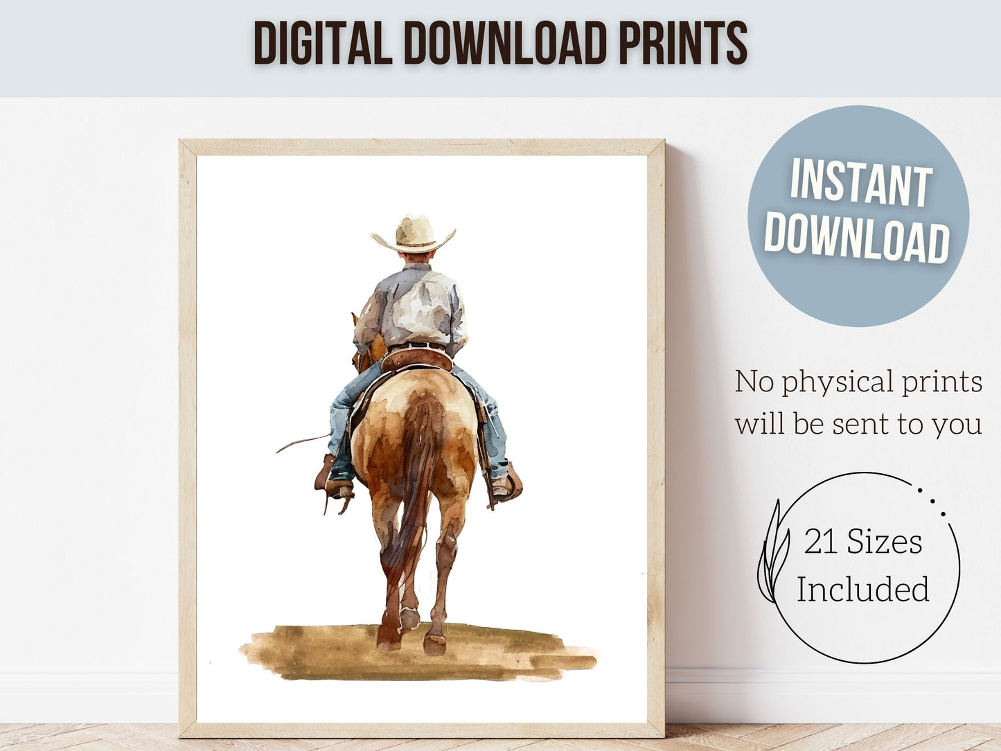 Cowboy Nursery Prints, Cowboy Nursery Decor, Boys Room Western Nursery Decor Rodeo Print, Baby Boys Western Nursery Wall Art Digital Prints