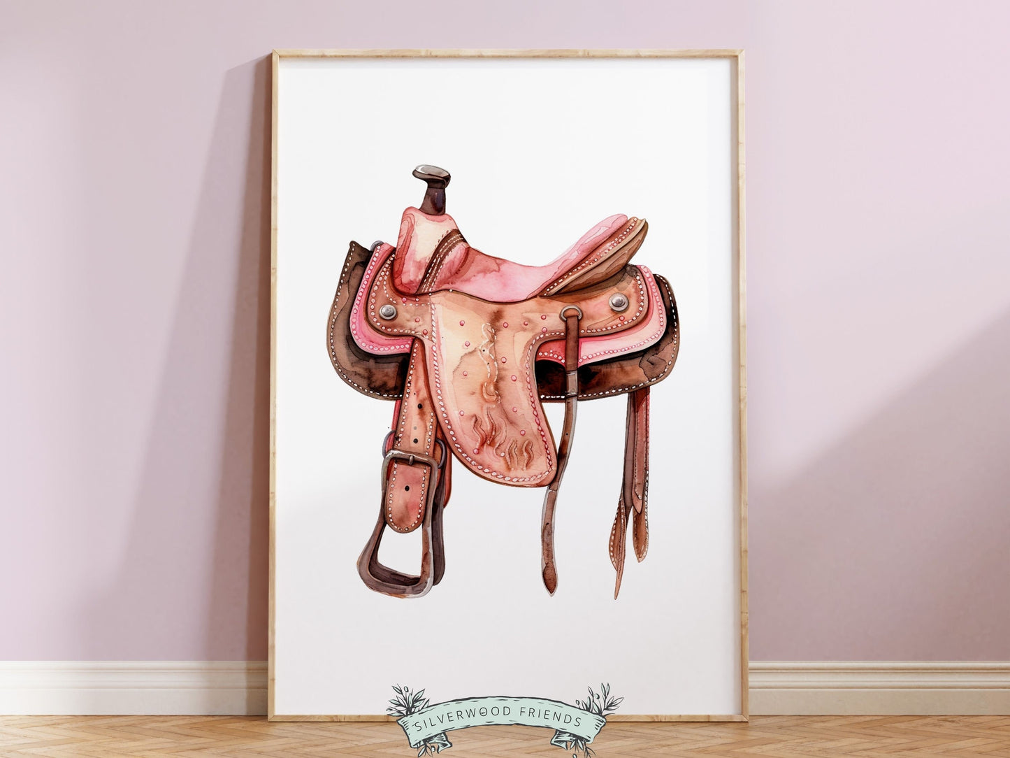 Cowgirl Nursery Prints, Cowgirl Nursery Decor, Baby Girl Western Nursery Decor, Girls Equestrian Horse Riding Nursery Wall Art Digital Print