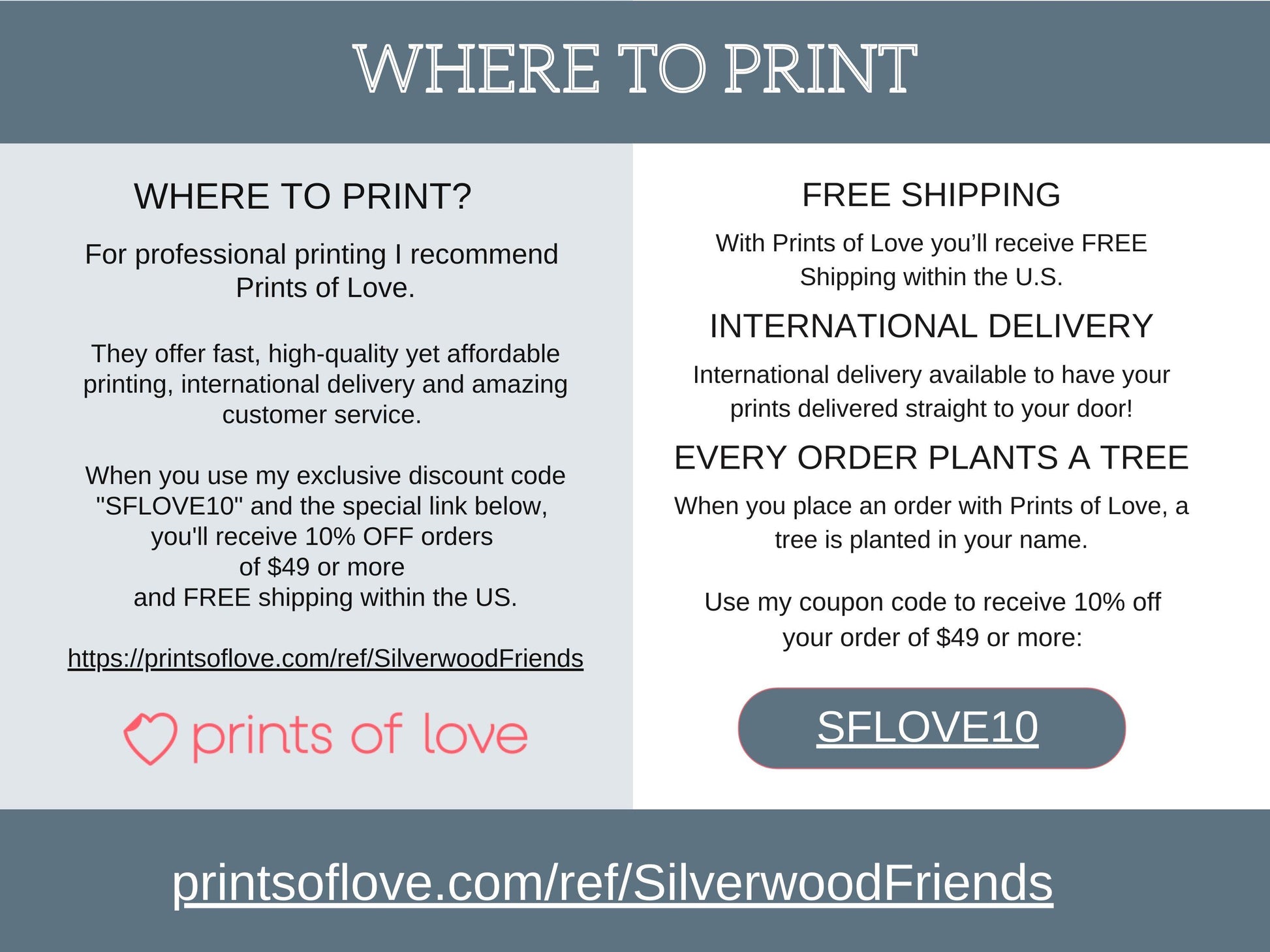 a flyer for a print shop with the words where to print?