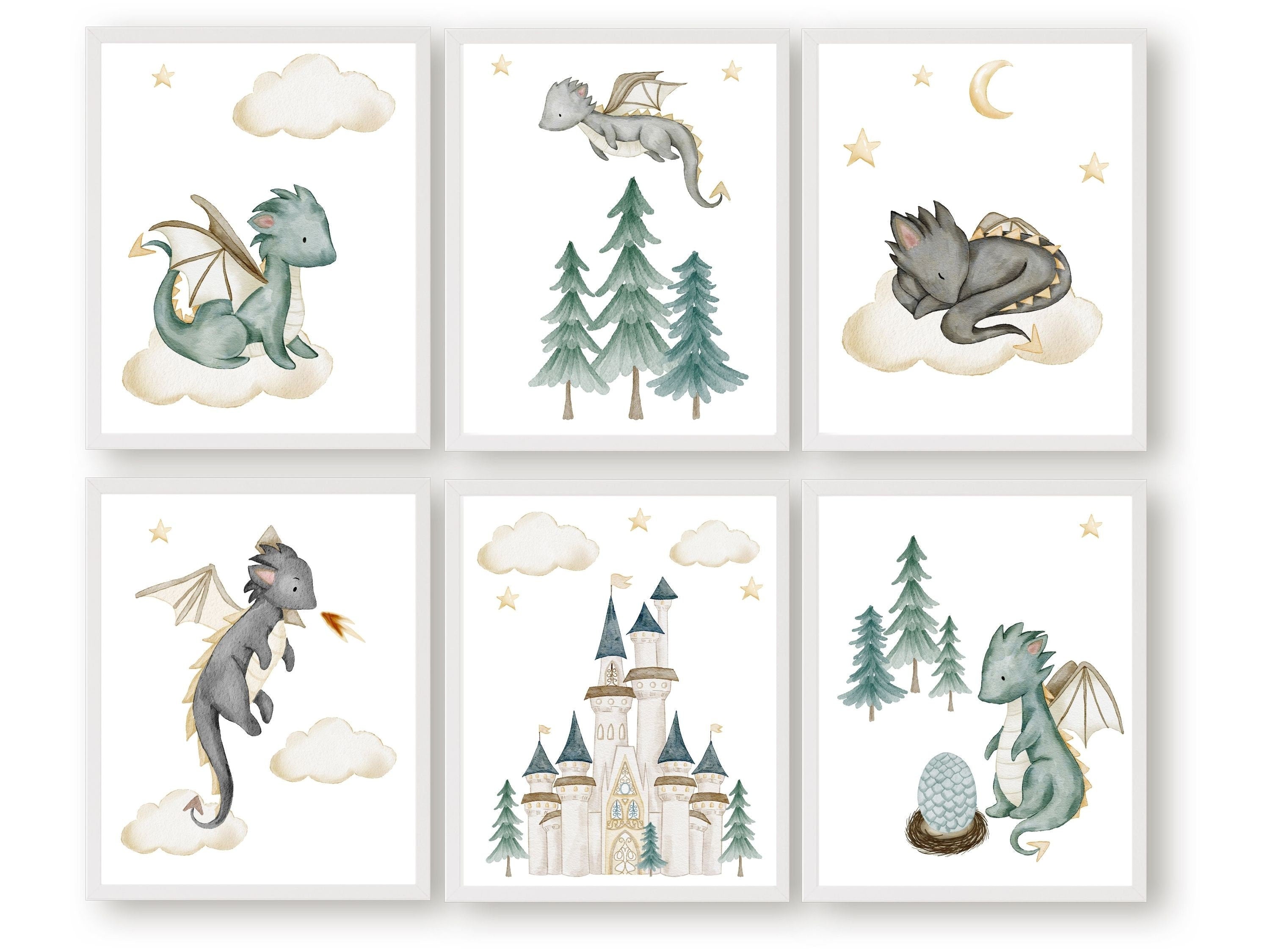 Dragon nursery hot sale theme