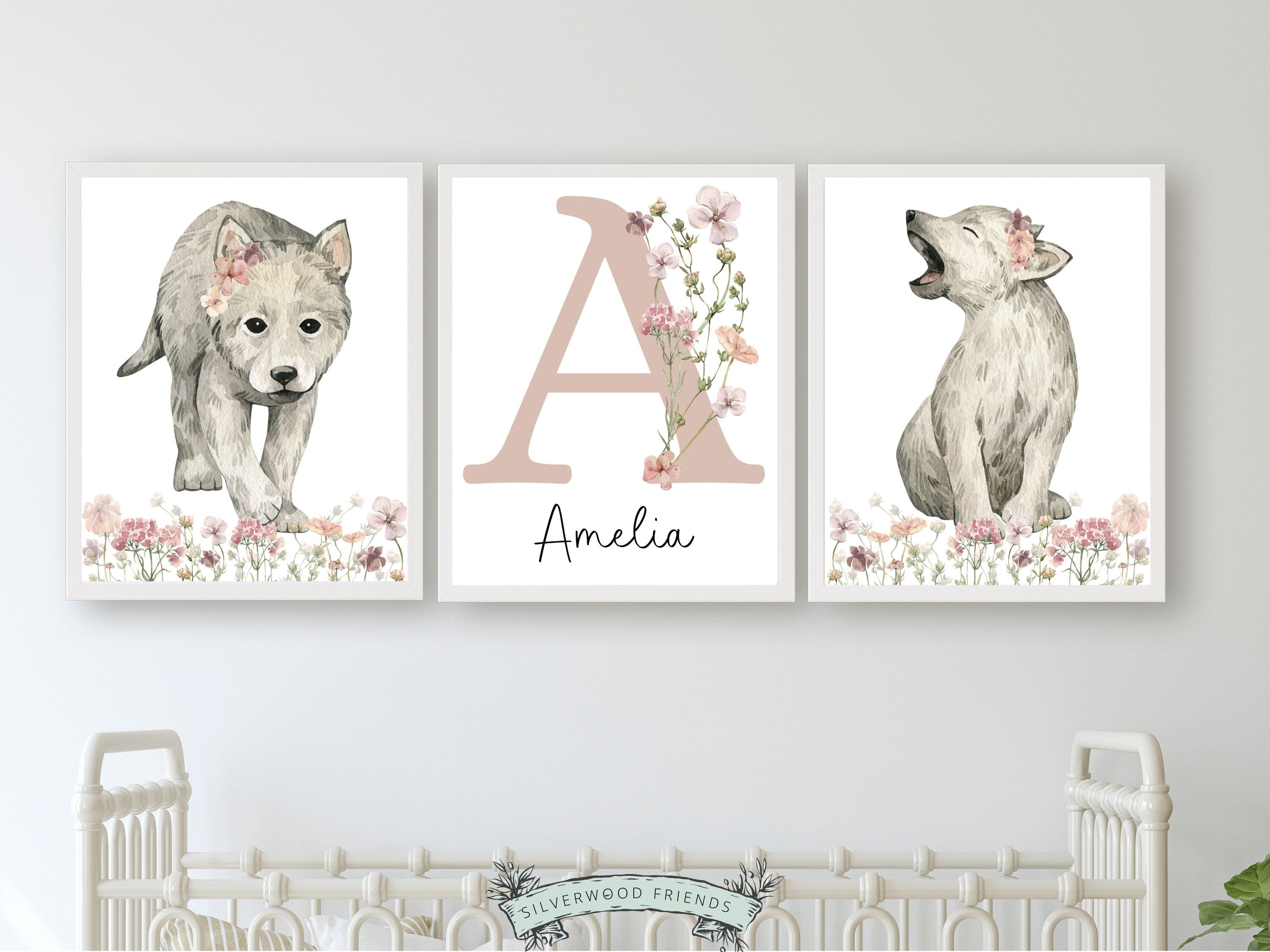 Personalised best sale nursery prints